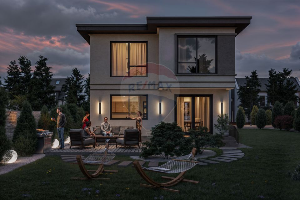 VILA JOY - Casa individuala noua, 4 camere, teren de 430 mp