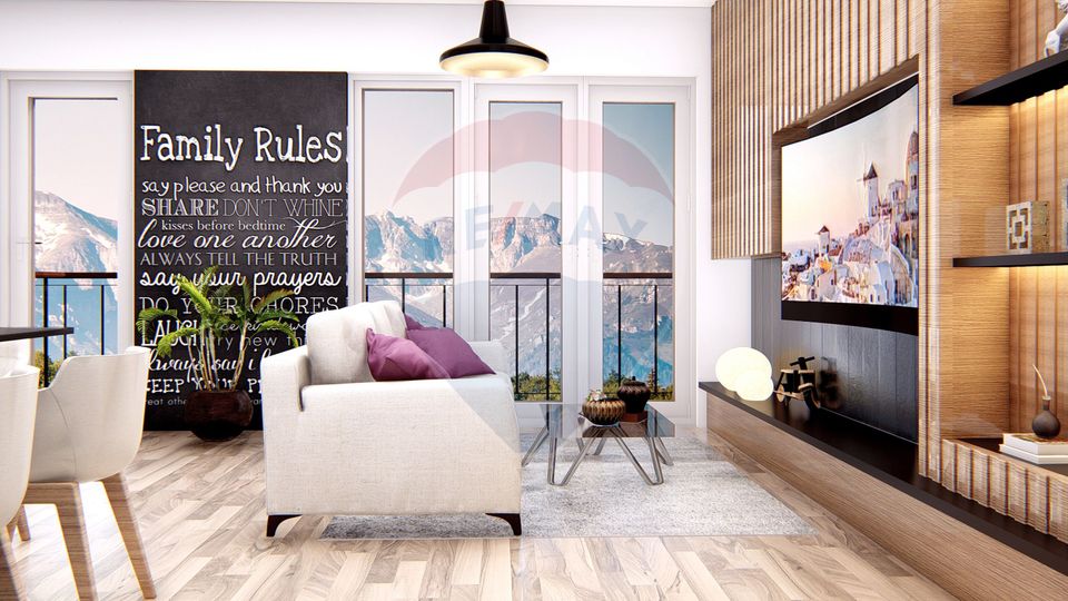 Mountain View Residence, apartament 3 camere