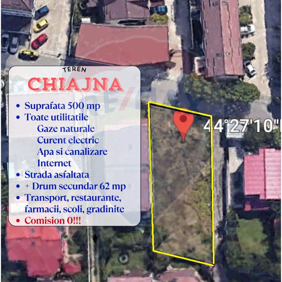 Land 561.77sqm Chiajna / Strada Orhideelor