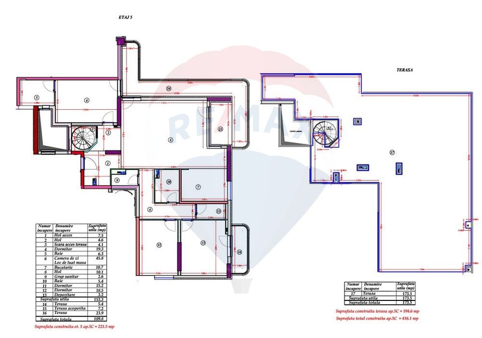 4 room Apartment for sale, Pipera area