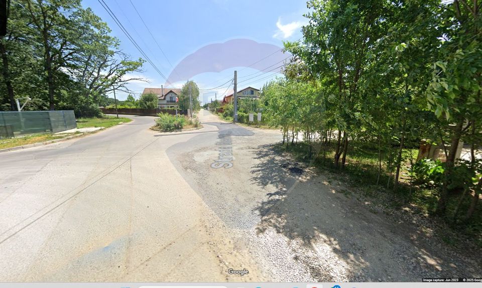 Vanzare teren casa Corbeanca Petresti Parc 414mp certificat urbanism