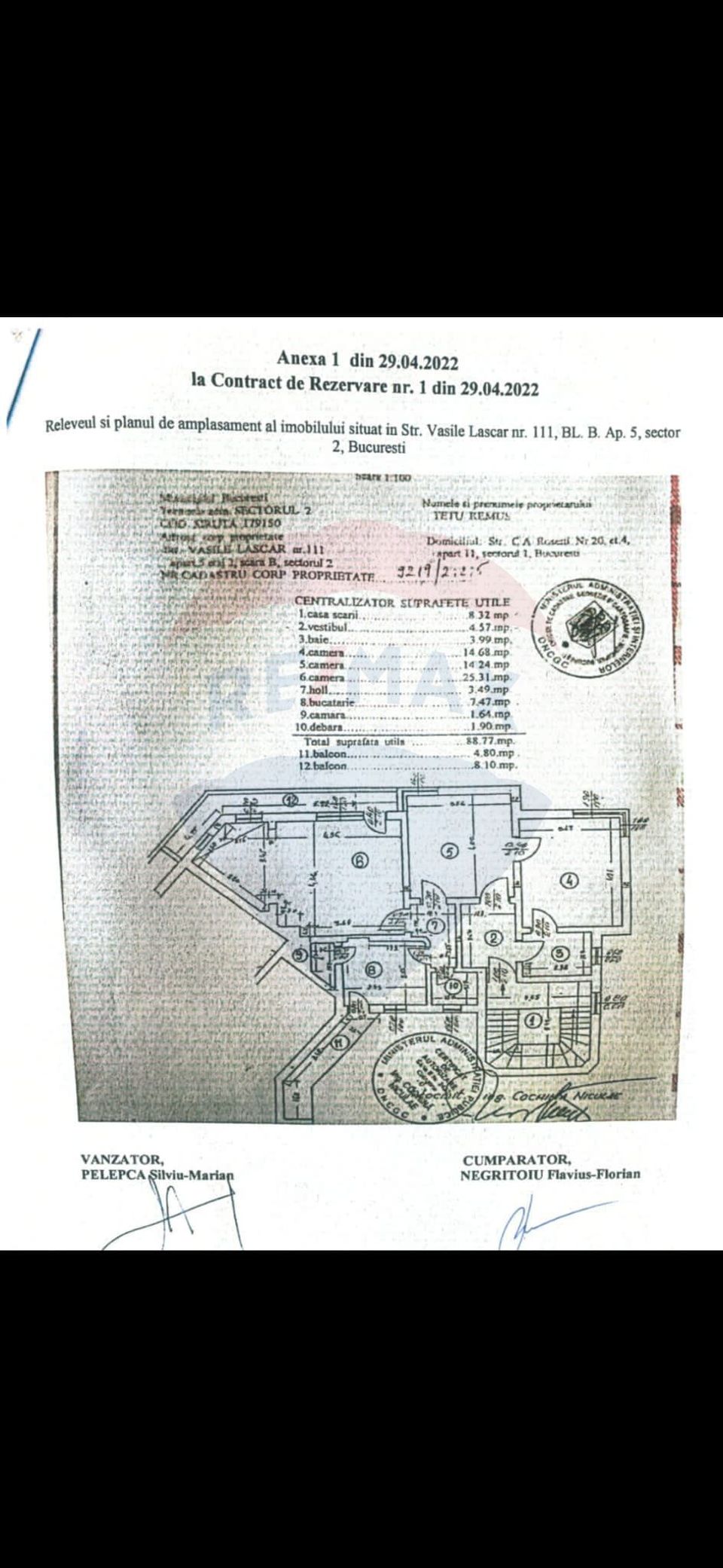 INCHIRIERE Apartament cu 3 camere in zona Dacia