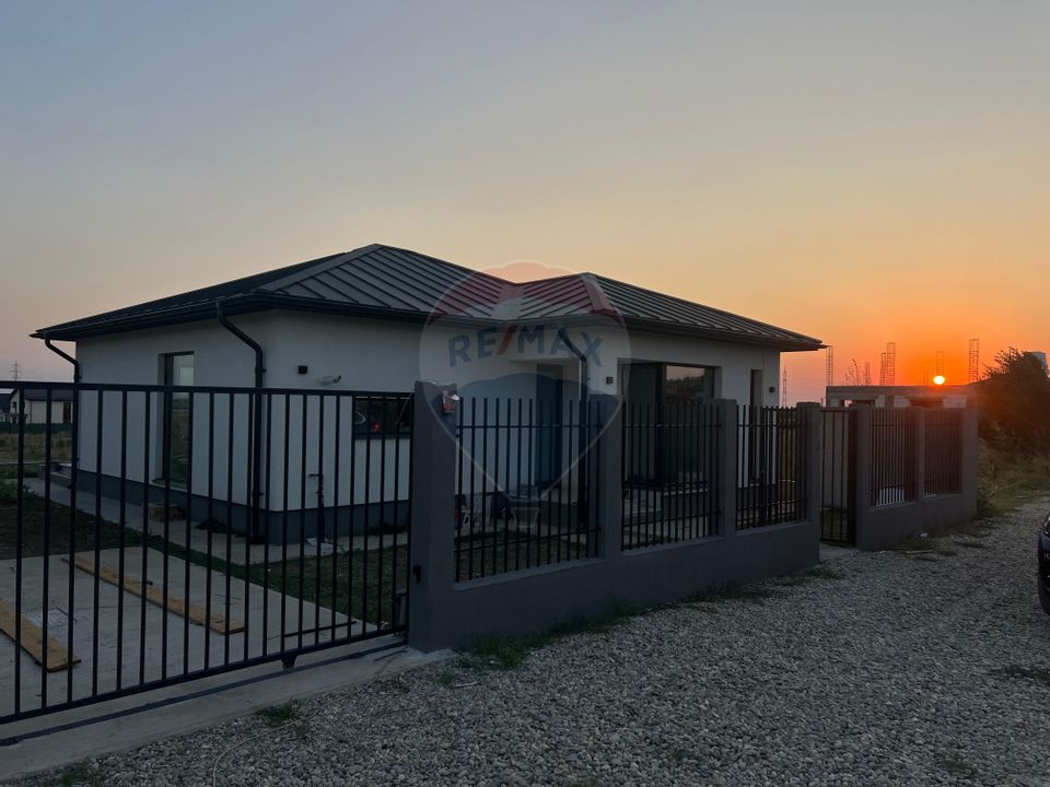 Casă nouă – construcție 2025, parter, comuna Berceni – Str. Primăverii