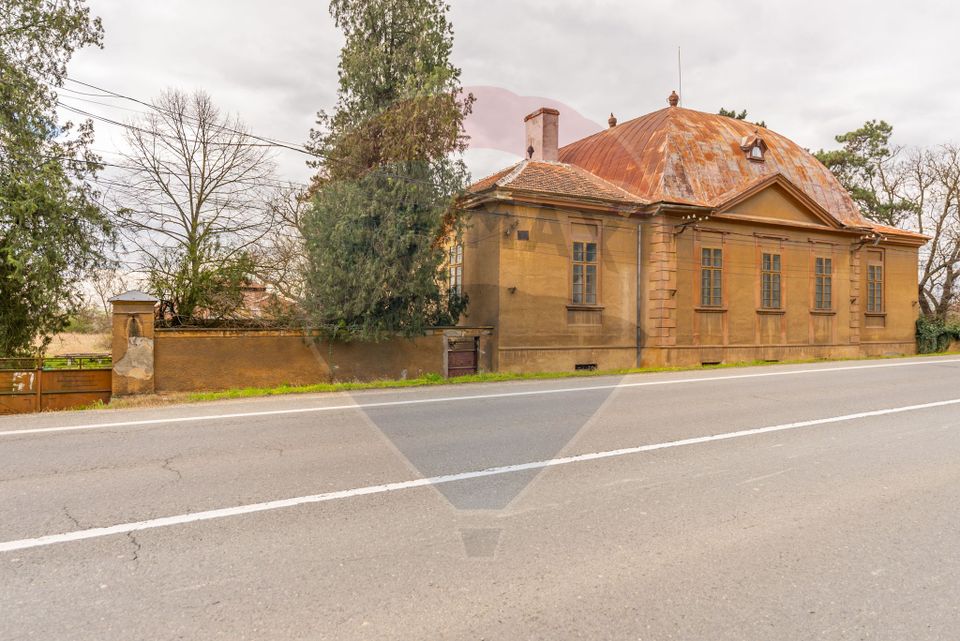 Conac aristocratic secolul XIX , domeniu  2,5 hectare — Păuliș, Arad