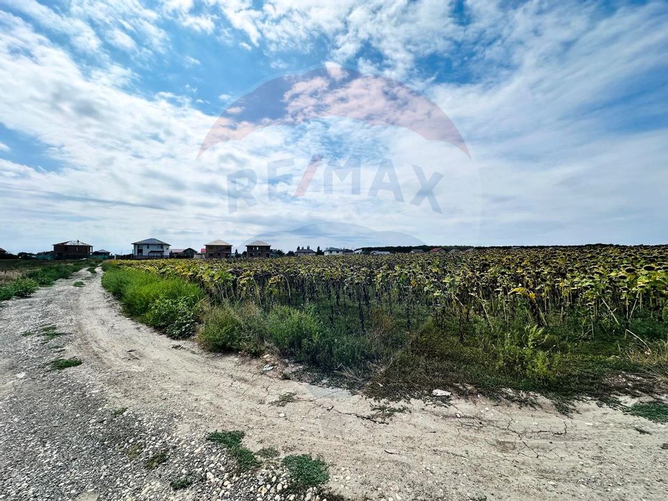 Teren 14.863mp, deschidere 42mp, acces 3 laturi - Ciorogarla, langa A0