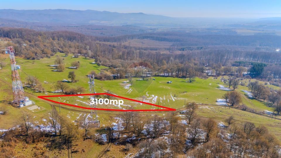 COMIISION 0% Teren cu vedere spectaculoasă – 3.100 mp Vlădeni