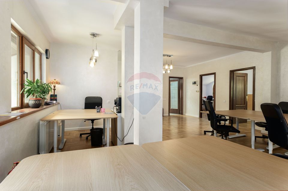 Offices 100sqm, in villa, for rent in Dorobanti area / Television