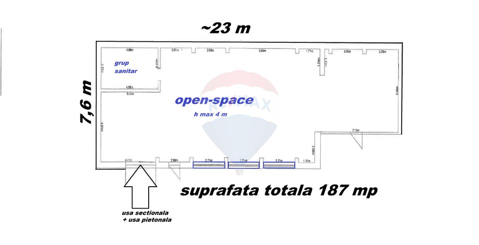 Spatiu industrial, depozit spatiu de producție de închiriat in Brașov