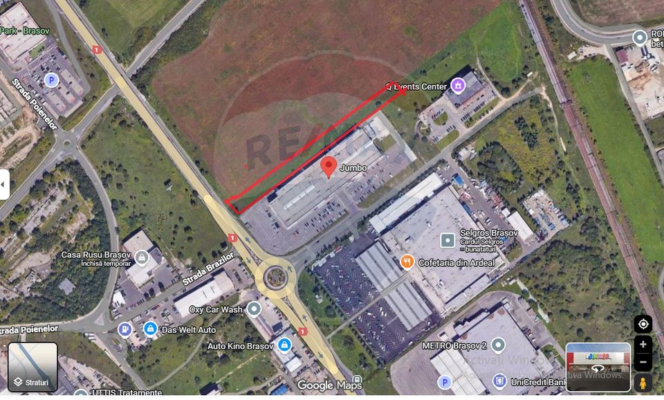 Teren 5,800mp Brasov / Calea Bucuresti