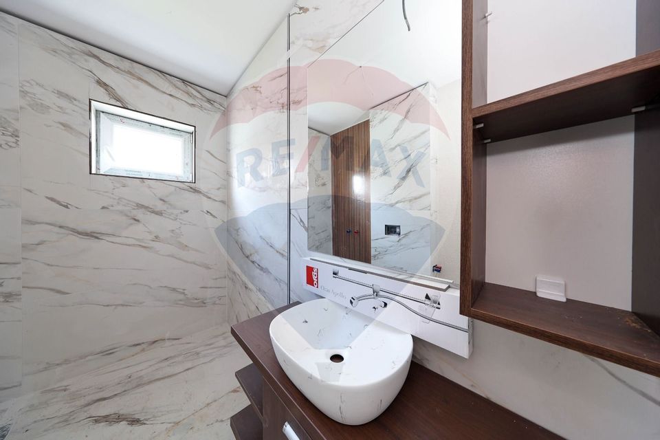 Casa verde, P+M, teren 486 mp, panouri solare - PROSUMATOR, Sanpetru!