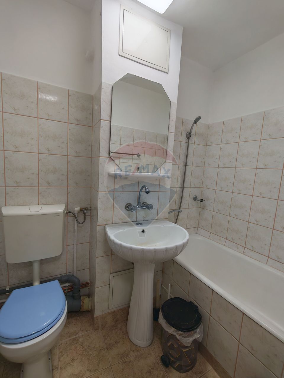 Garsonieră spațioasă cu balcon mare, Brazda, etaj 1