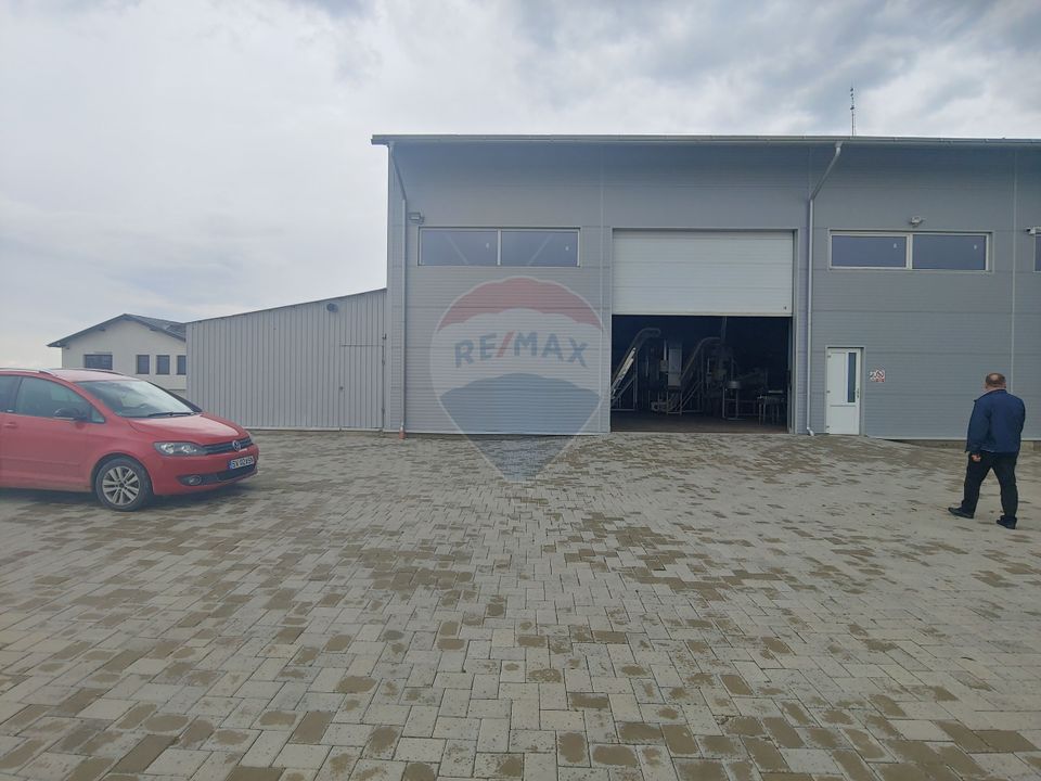 Spațiu industrial-depozit de 1120mp de închiriat în Dumbrăveni, SV