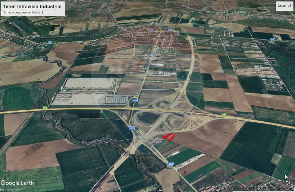 Land 5,000sqm Ciorogarla / Strada Fierarii