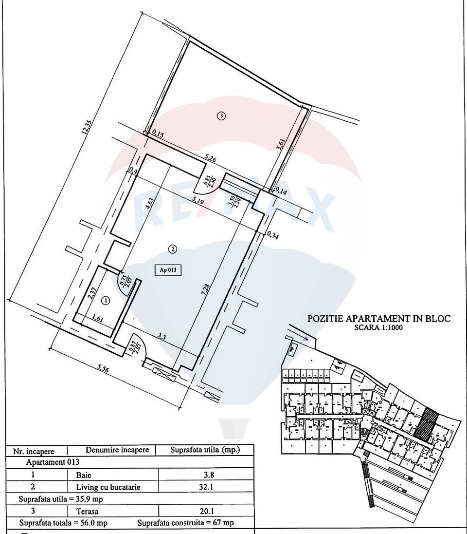 Studio with terrace and mountain view – Green Future Sinaia