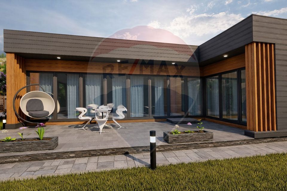 Casa de vanzare construită conform standardului nZEB