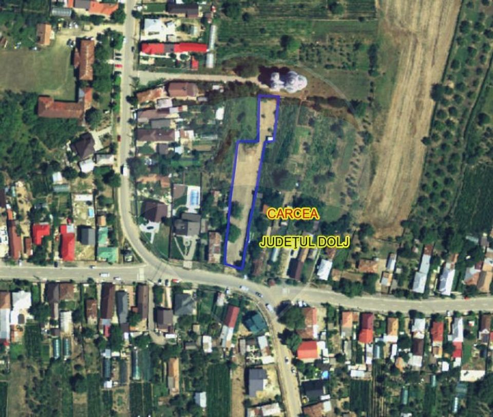 Land 1,800sqm Carcea / Strada Aeroportului