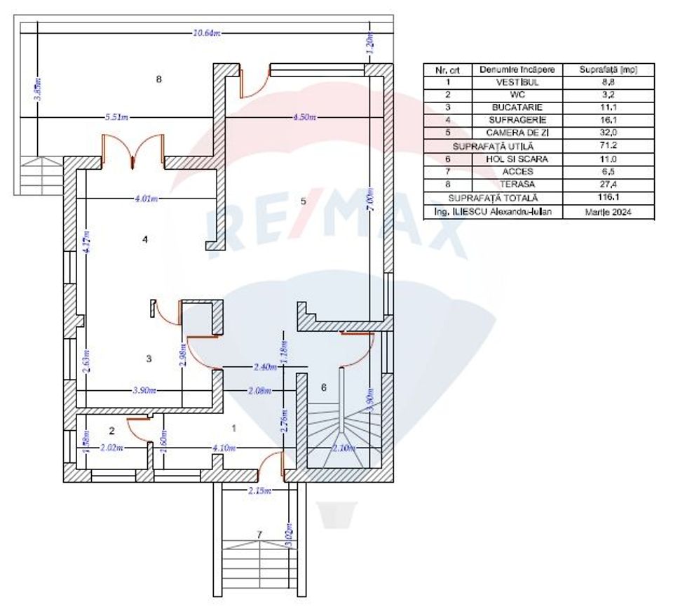 6 room House / Villa for sale, Aviatiei area