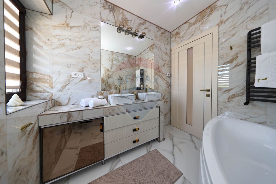 Vilă premium, saune, jacuzzi curte de 1000 mp