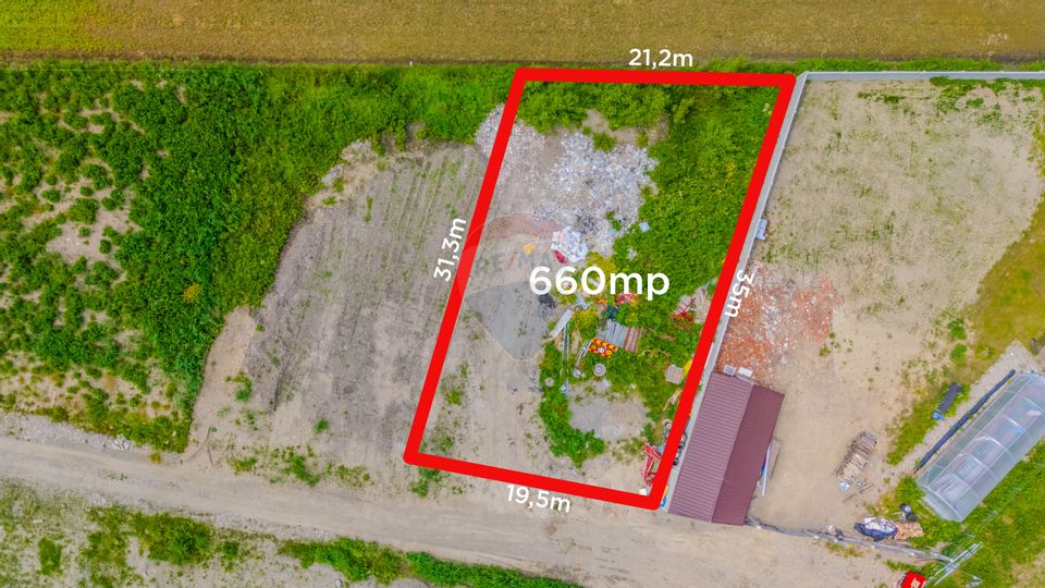 COMISION 0% Teren intravilan 660mp Brasov / Strada Fagurului- Stupini