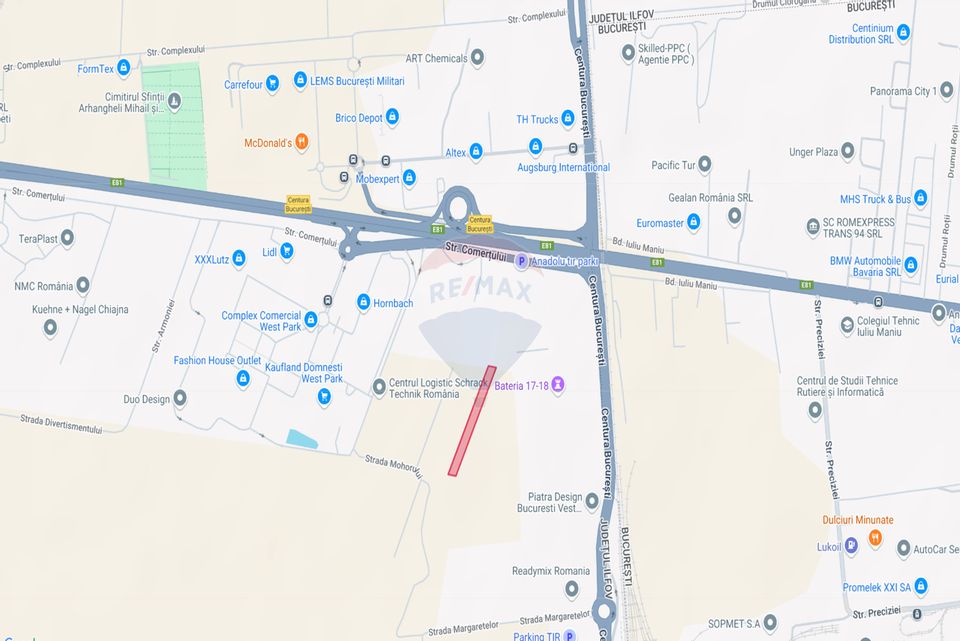 Land for sale, near A1, 5000 sqm, investment opportunity