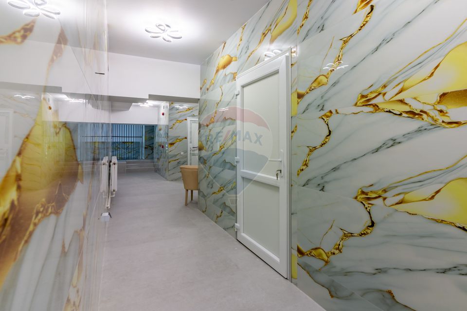 Investment building: polyclinic, senior living & catering-Giulesti