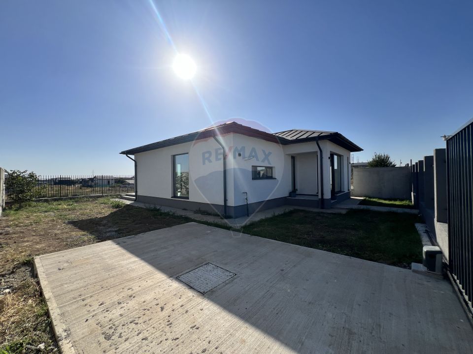 Casă nouă – construcție 2025, parter, comuna Berceni – Str. Primăverii