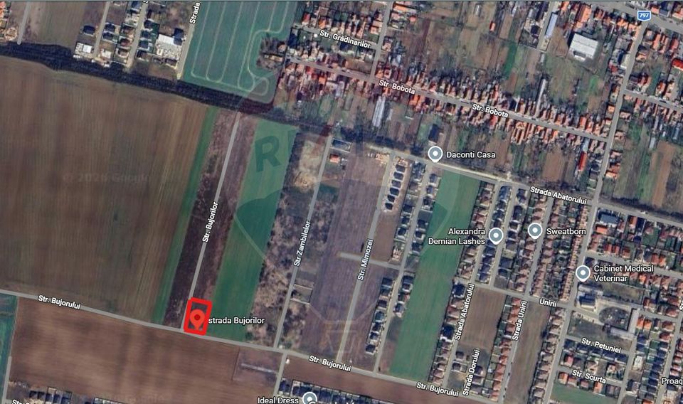 Land 512sqm Santandrei / Strada Bujorilor