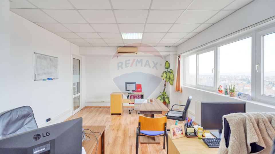 55sq.m Office Space for rent, Centrul Civic area