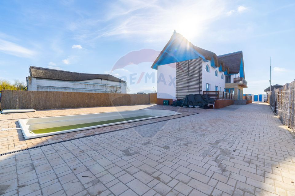 VILA IN MURIGHIOL | IESIRE LA LAC, DELTA DUNARII SI PISCINA | 6 CAMERE