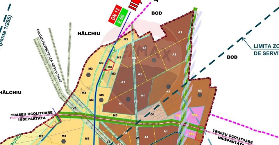 Teren intravilan, 30000 mp, zona Hanul din Ardeal