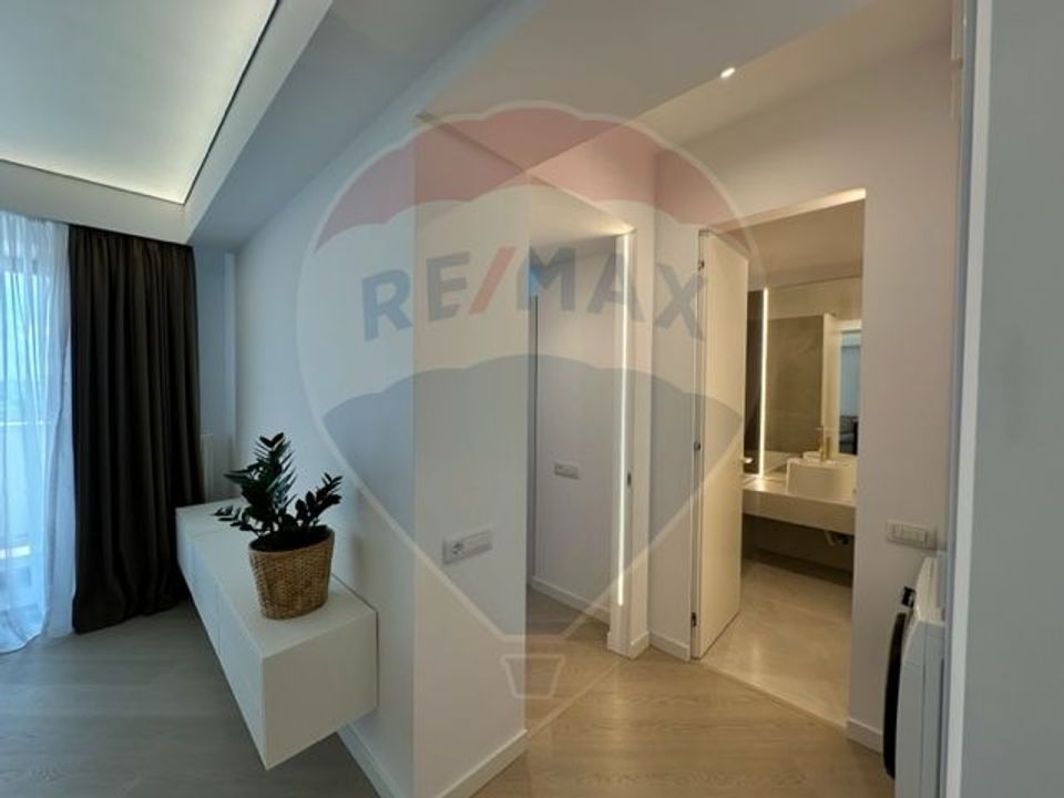 2-room apartment for sale - furnished/equipped in Pipera area