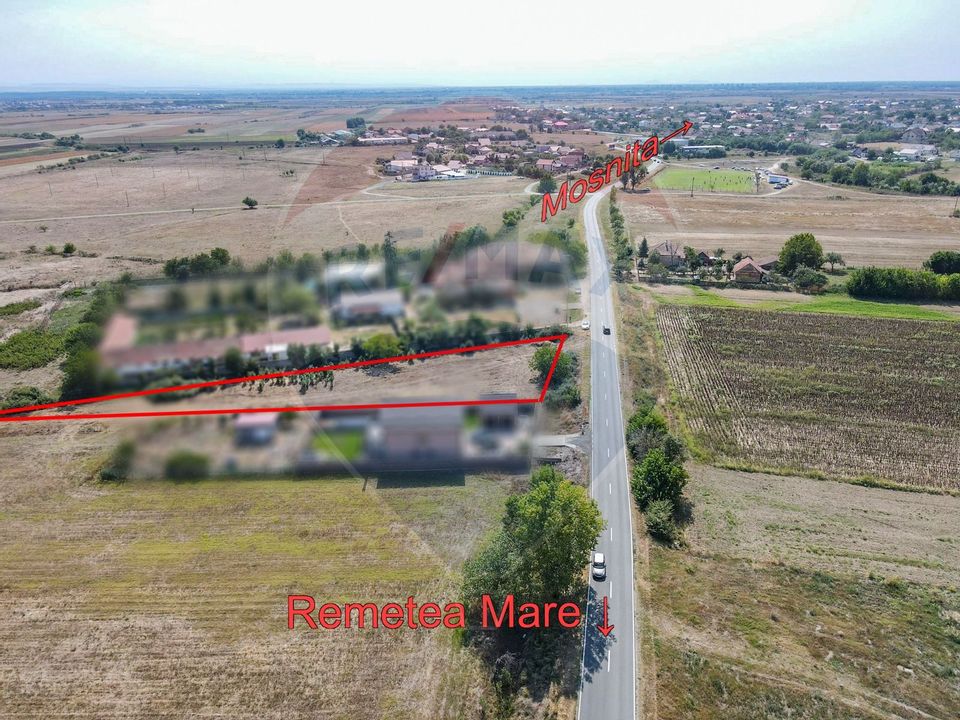 Teren 2,492mp Bucovat (Remetea Mare) / DN principal