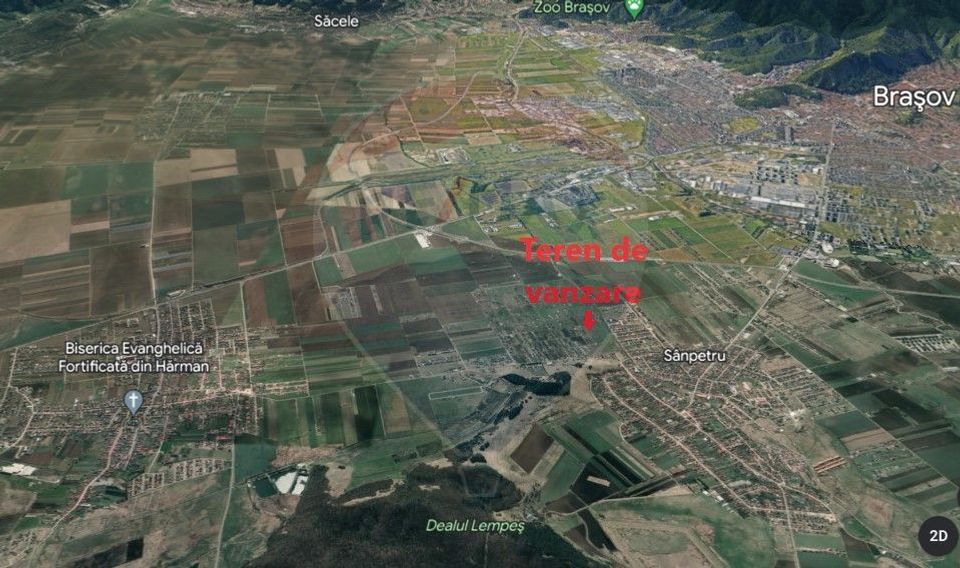 Teren Sanpetru - Strada Nucului, 1296mp, avize in vederea AC