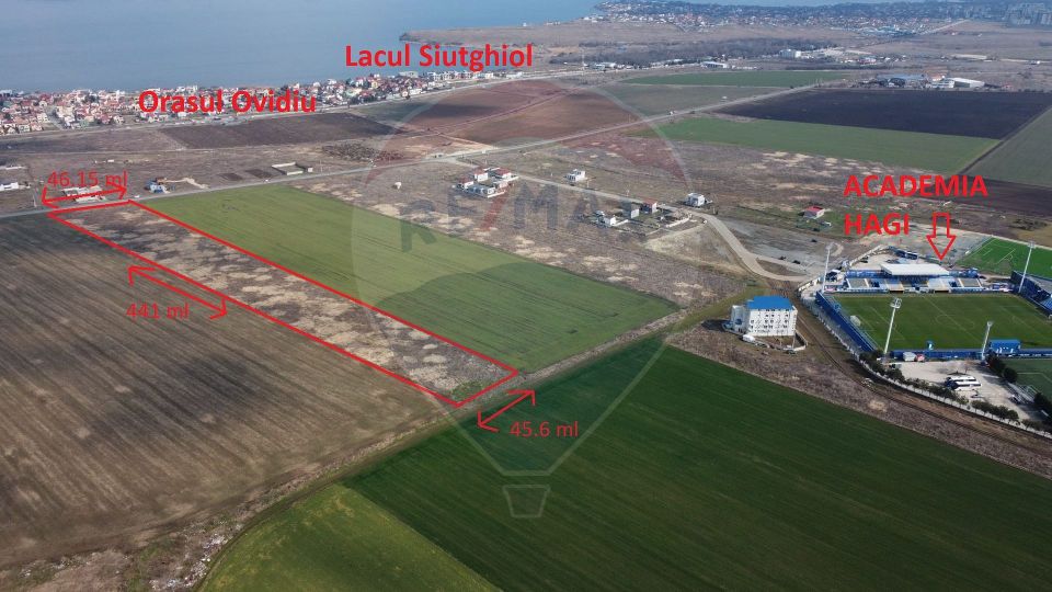 Land 20,000sqm Ovidiu / Drumul 3c