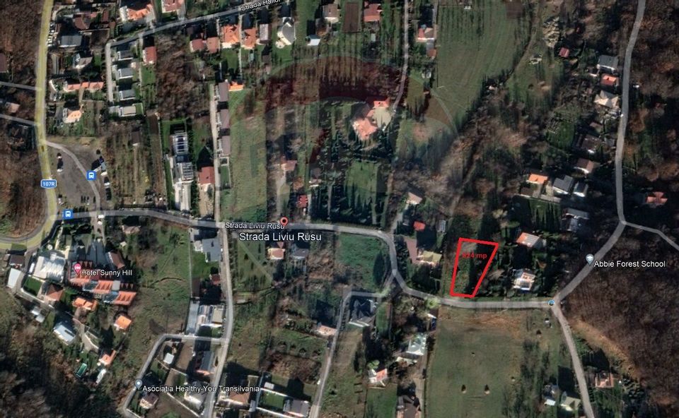 Land 824sqm Cluj-Napoca / Strada Liviu Rusu