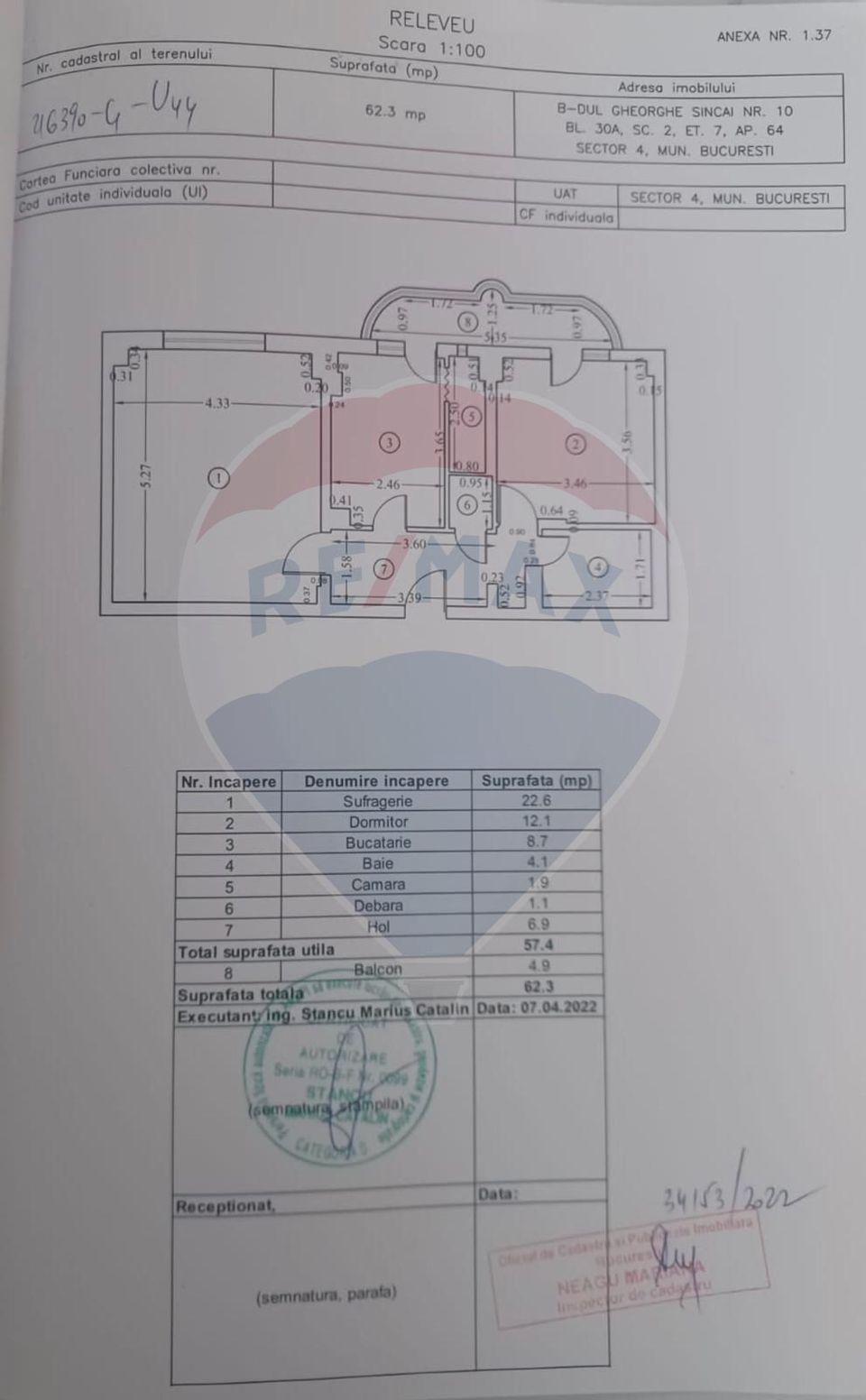 Apartament 2 camere langa metrou Tineretului Bloc 1988 Unic