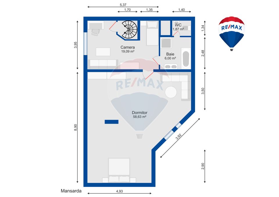 10 room House / Villa for sale, Central area