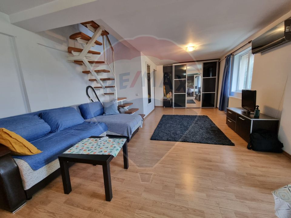 Apartament tip duplex 3 camere 80 mp mobilat/ utilat langa parc!