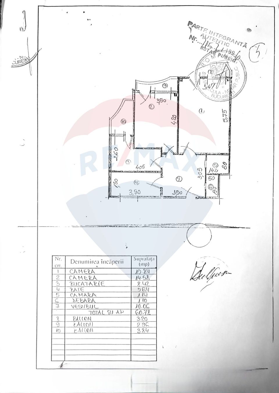 Apartament cu 2 camere de inchiria, situat Bd.Unirii