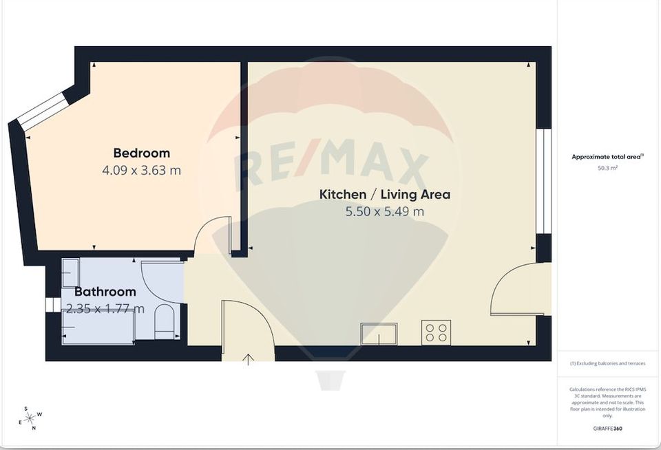 Apartament cu 2 camere ultrafinisat, de inchiriat - Zona Decebal