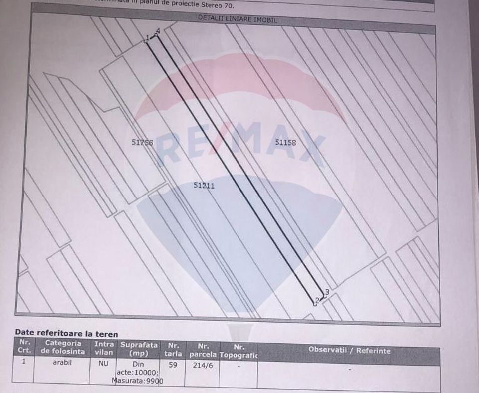 Land 15,000sqm Sindrilita / Strada Lalelelor