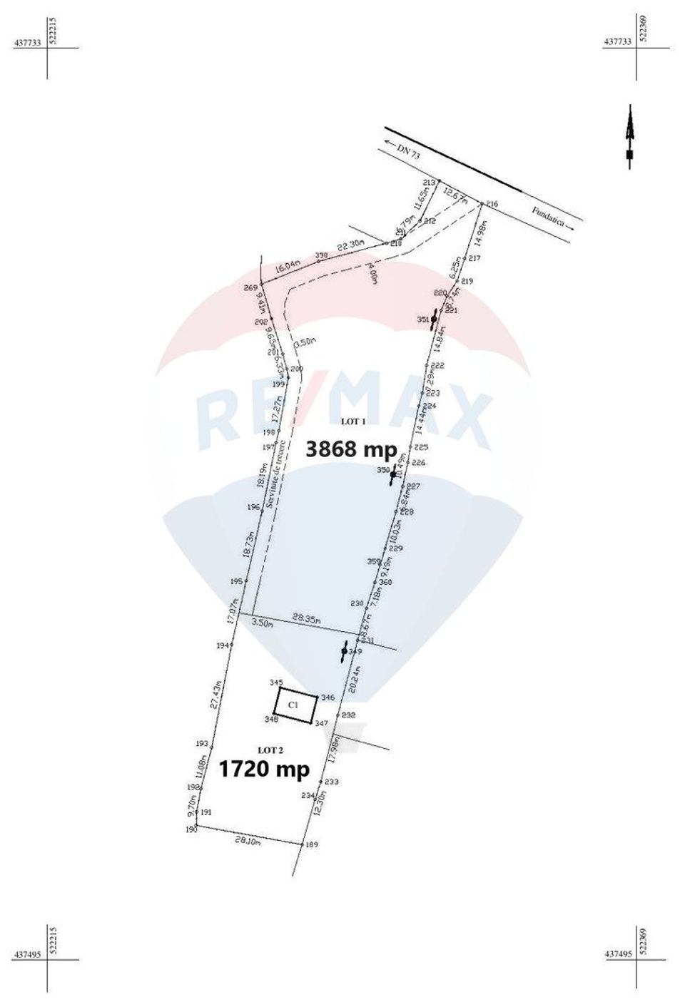 Teren de vis în Fundata 1934mp sau 3868mp, la înălțimea sufletului tău
