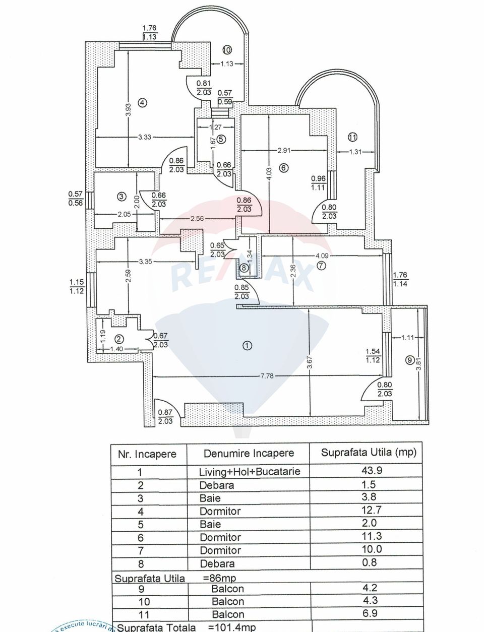 4 room apartment on Iuliu Maniu boulevard intersection Apusului