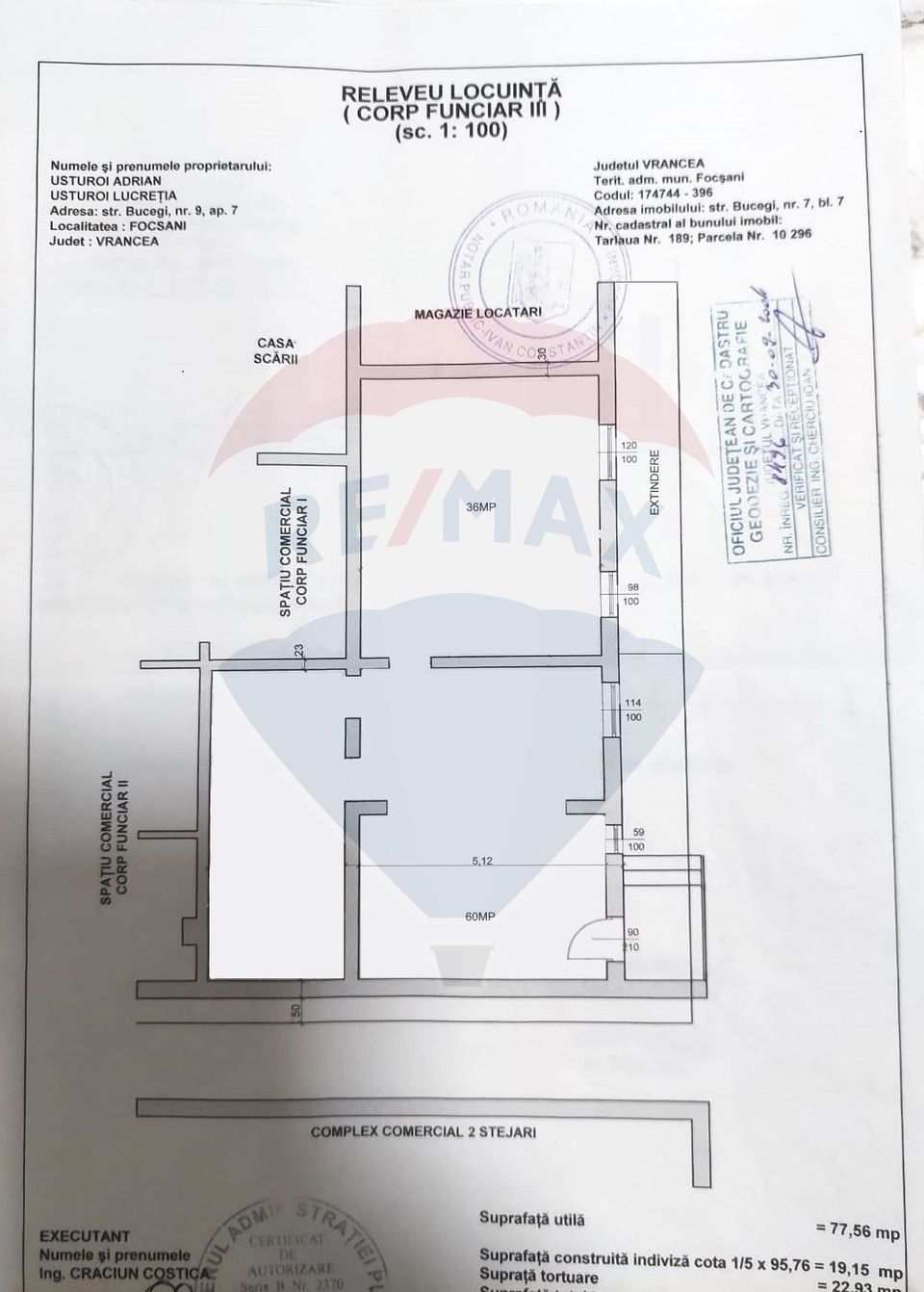 96sq.m Commercial Space for sale, Central area