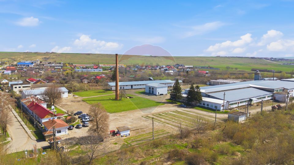 Spațiu industrial 4.4Ha Teren și 15.000mpc - Zona Industrială - Hârlău
