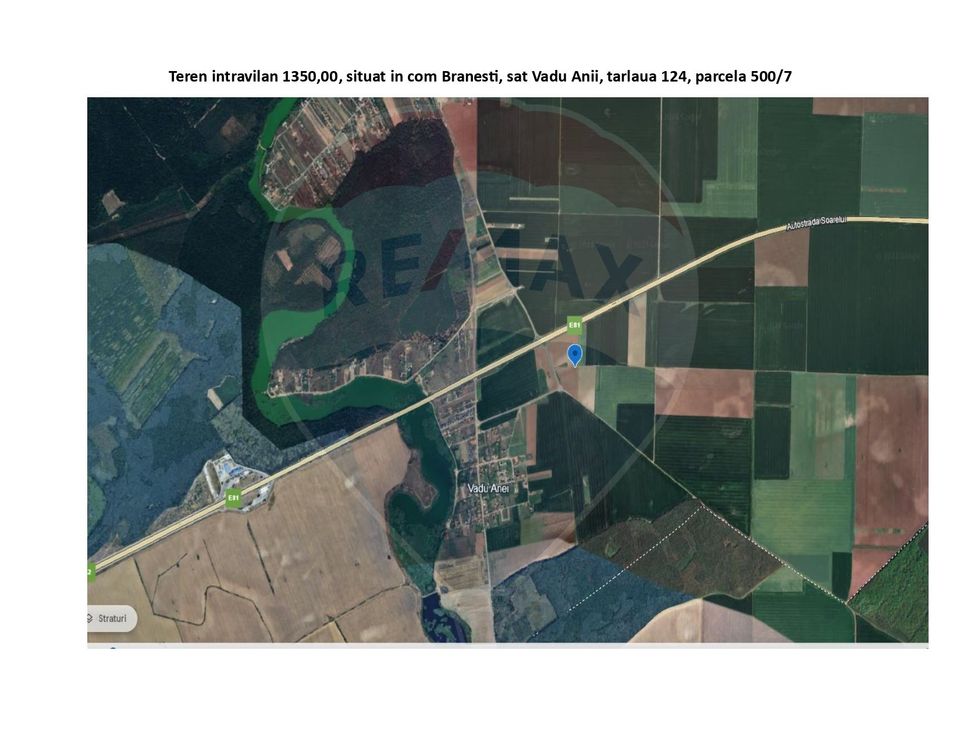 Vanzare teren intravilan parcelat, in Branesti langa - Autostrada A2