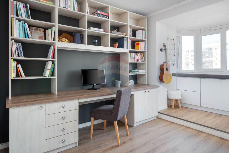 Apartament Stil Scandinav 4 Camere Nufărul. Blocul Policlinica Pelican