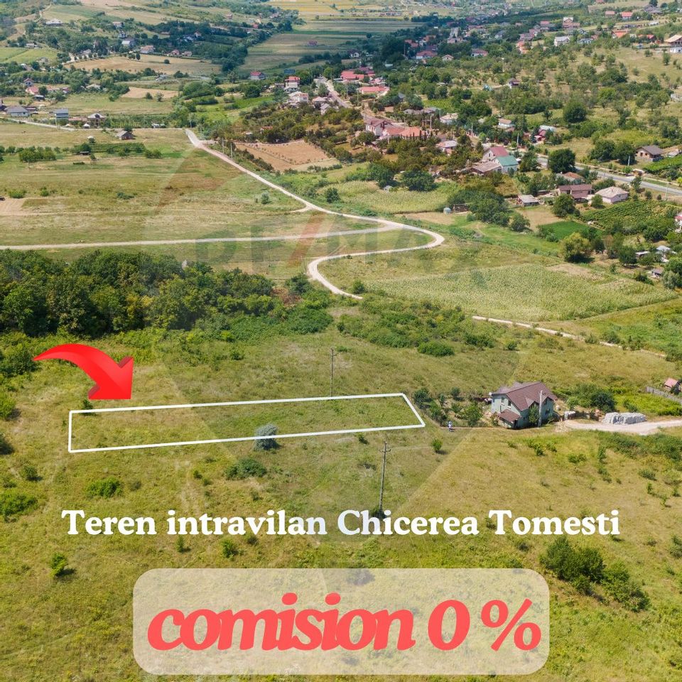 Teren 1,598mp Chicerea / Strada CUIBULUI