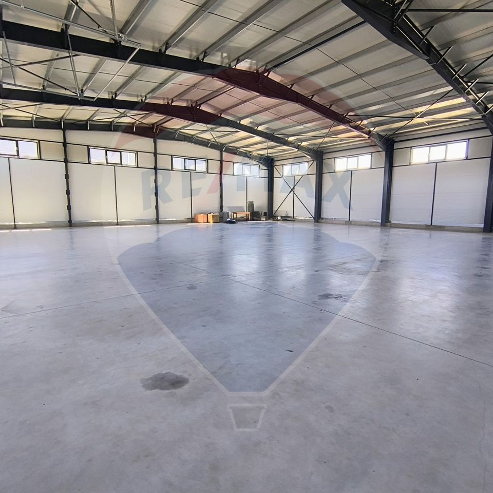 Industrial space hall 590 Sqm for rent Ciorogarla