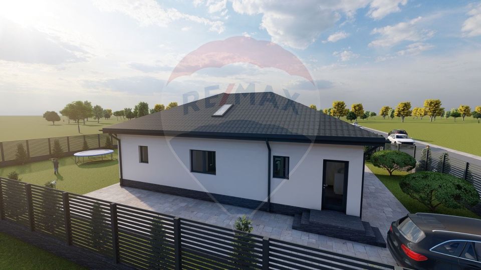 Vilă Codernă 4 camere 110 mp Curte mare 573 teren – Băldana Dâmbovița